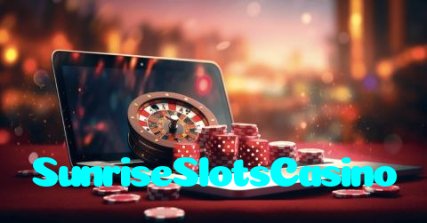 SunriseSlotsCasino casino presented on mobile device in Pakistan with slots and live games